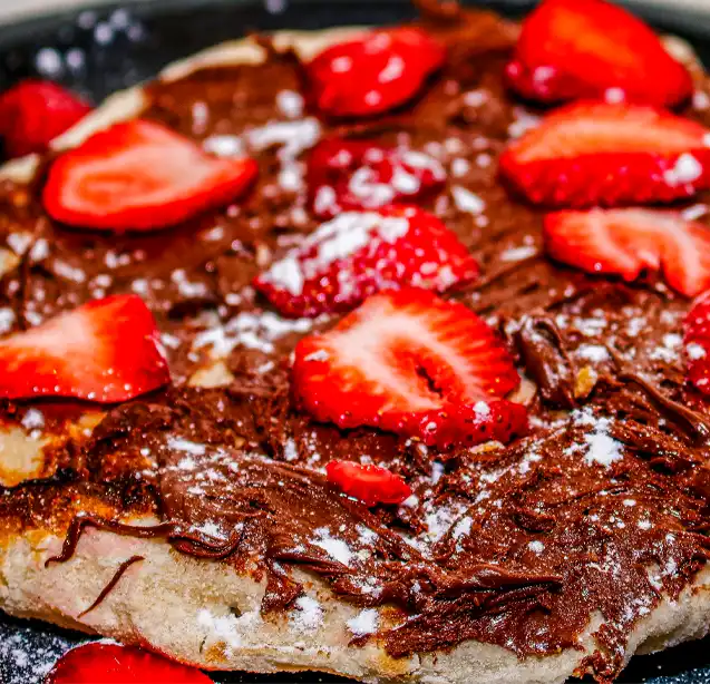 Pizza con Nutella